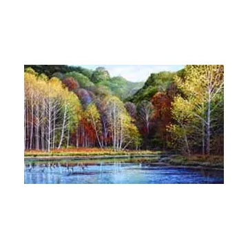Peaceful Setting Wallpaper Mural