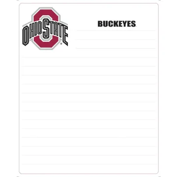 Ohio State Buckeyes Dry Erase Decal