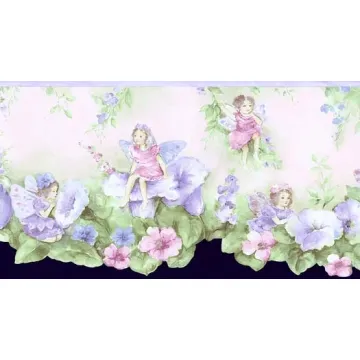 Die Cut Fairy Wallpaper Border