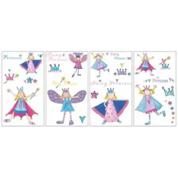 Fairy Princess Peel and Stick Appliques