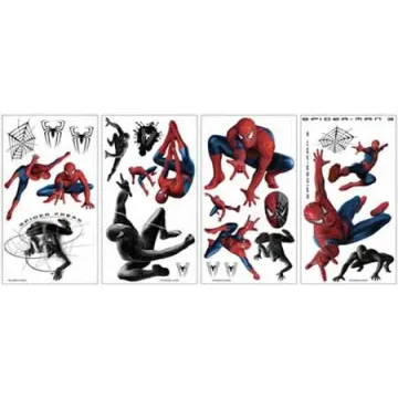 Spiderman III Peel and Stick Appliques