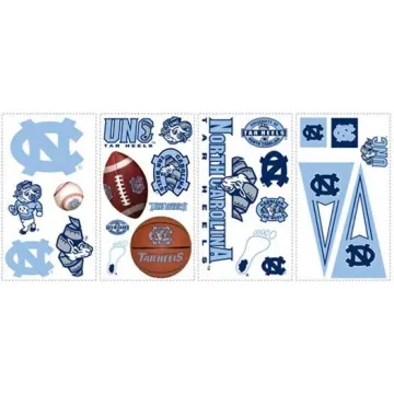 Tar Heels University of North Carolina Appliques