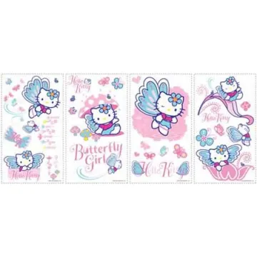 Hello Kitty Peel and Stick Appliques