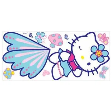 Hello Kitty Peel and Stick Minute Mural