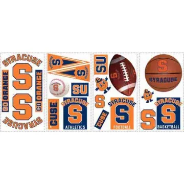 Syracuse University Peel and Stick Appliques