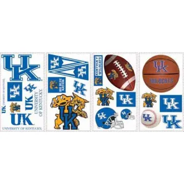 University of Kentucky Peel and Stick Appliques