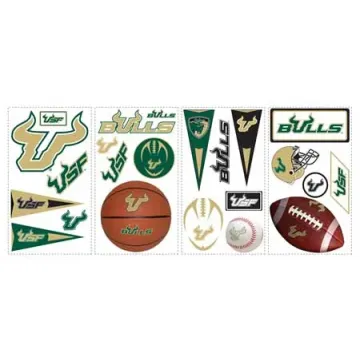 University of South Florida Peel and Stick Appliques