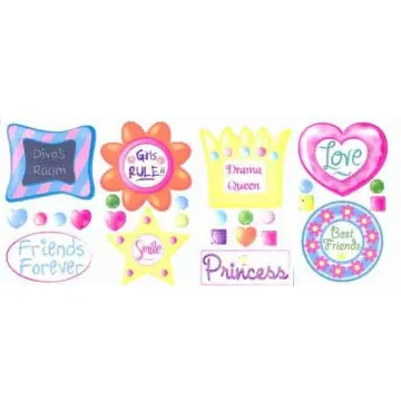 Wall Frames Peel and Stick Appliques