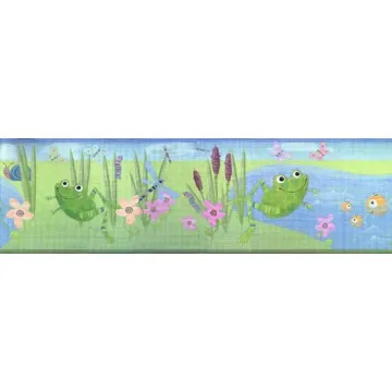 Pond Peel and Stick Wallpaper Border