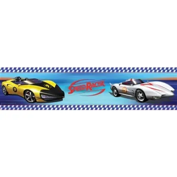 Speed Racer Peel and Stick Border