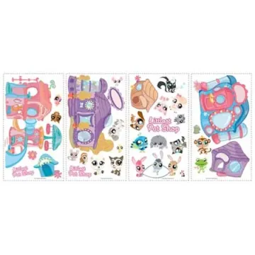 Littlest Pet Shop Peel and Stick Appliques -  1 Left