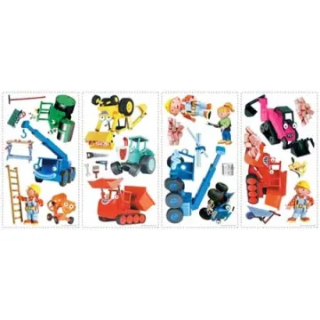 Bob the Builder Peel and Stick Appliques