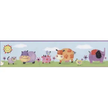 Polka Dot Peel and Stick Wall Paper Border