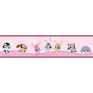 Littlest Pet Shop Peel and Stick Border