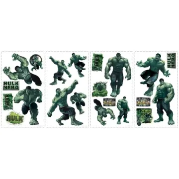 The Incredible Hulk Peel and Stick Appliques