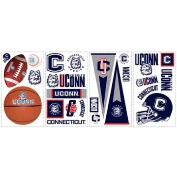 University of Connecticut Peel and Stick Appliques