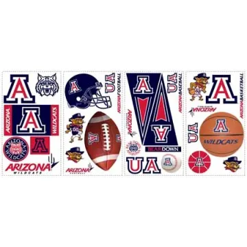 The University of Arizona Peel and Stick Appliques- 3