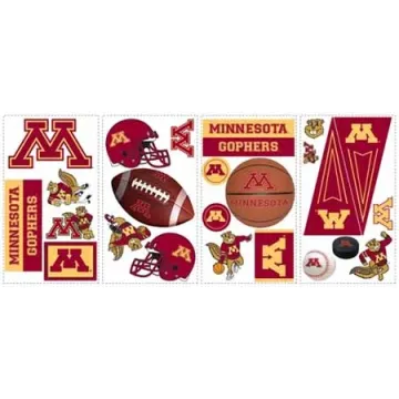 University of Minnesota Peel and Stick Appliques