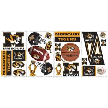 University of Missouri Peel and Stick Appliques
