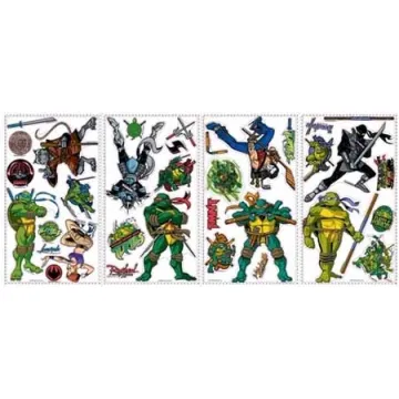Teenage Mutant Ninja Turtles Peel and Stick Appliques