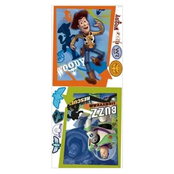 Disneys Buzz and Woody Peel and Stick Giant Mural