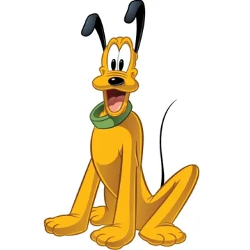 Disneys Pluto Peel and Stick Giant Mural
