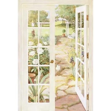 French Doors Mural