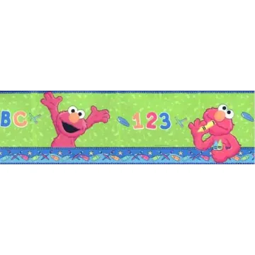 Sesame Street Time to Learn Border