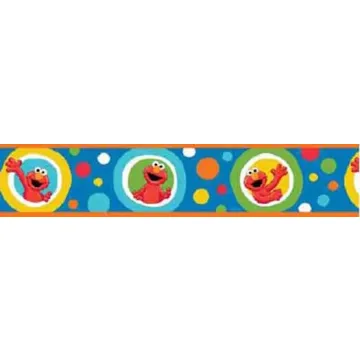 Sesame Street Big Dot Wallpaper Border