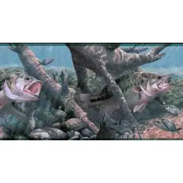 Game Fish Wallpaper Border
