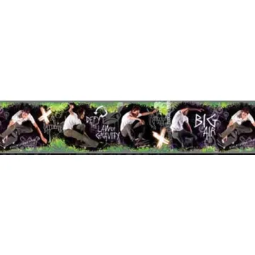 X Games Skateboard Wall Paper Border