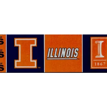 University of Illinois Wall Paper Border
