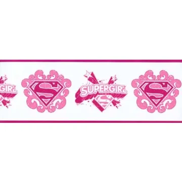 Supergirl Emblem Wallpaper Border