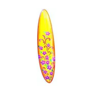 Girls Flower Surfboard Mural YH1569M - Only 1 Left
