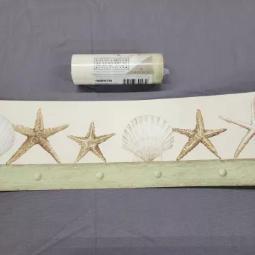 Imperial Coastal Starfish Wallpaper Border New Sealed Prepasted Vinyl