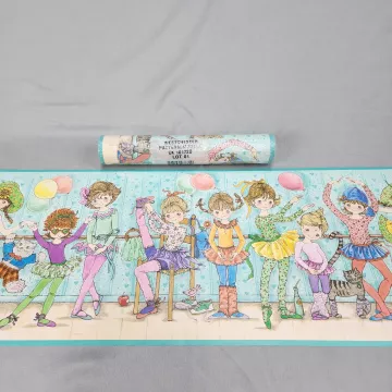 Westchester Ballerina Girls Pink Teal Wallpaper Border Prepasted New Sealed