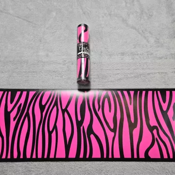 PaperIt Zebra Animal Print Pink Black Wallpaper Border Prepasted New Sealed
