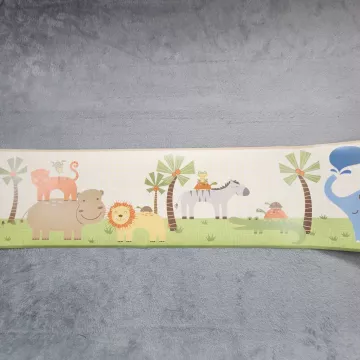 York Wallcoverings Nursery Animal Multicolor Wallpaper Border New Prepasted
