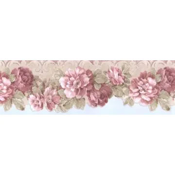 Rose Die Cut Wall Paper Border