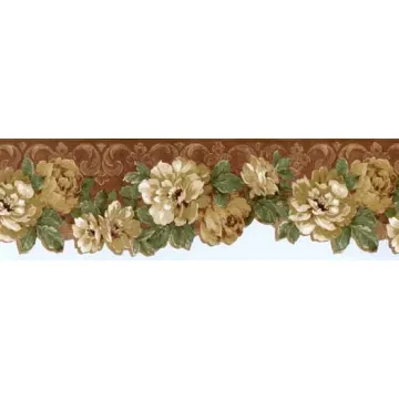 Rose Die Cut Wall Paper Border