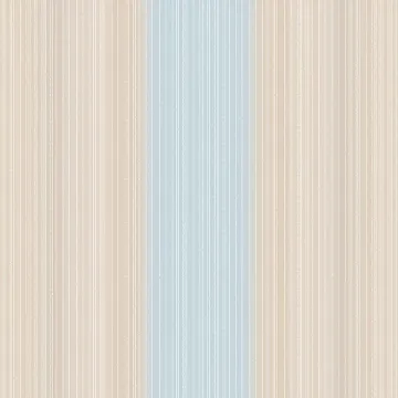 CS35612 String Stripe Wallpaper Blue, Taupe Classic Silks 2 Norwall Wallcovering