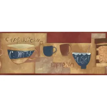 Bronze Espresso Wallpaper Border