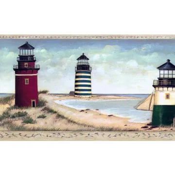 Imperial Lighthouse Wallpaper Border