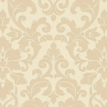 DS29713 Velvet Damask Wallpaper Beige, Cream Stripes & Damasks 3 Norwall Wallcovering