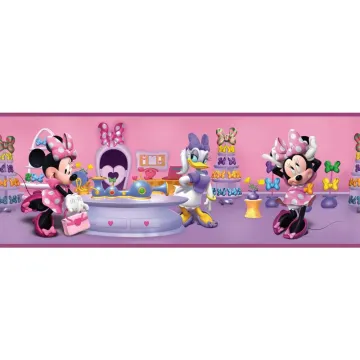 Walt Disney Kids Ii Minnie Bowtique Border