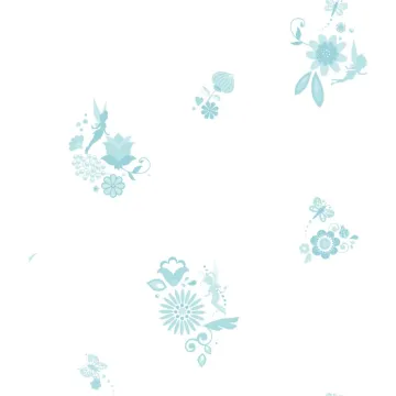 Walt Disney Kids Ii Tonal Fairy Spot Wallpaper
