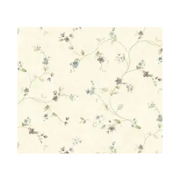 Vining Floral Wallpaper