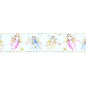 Fairy and Magic Wand Wall Paper Border