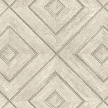 FH37514 Wood Tile Wallpaper Beige, Tan, Mushroom Farmhouse Living Norwall Wallcovering