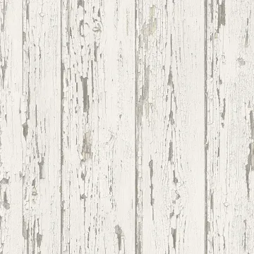 FH37527 Shiplap Wallpaper Beige, Antique White, Cottage Light Cream Farmhouse Living Norwall Wallcovering
